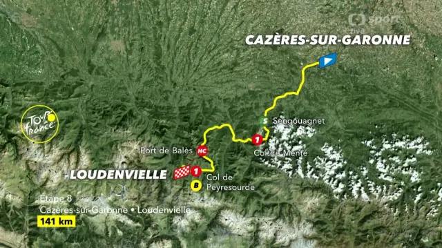 Představení 8. etapy Tour de France