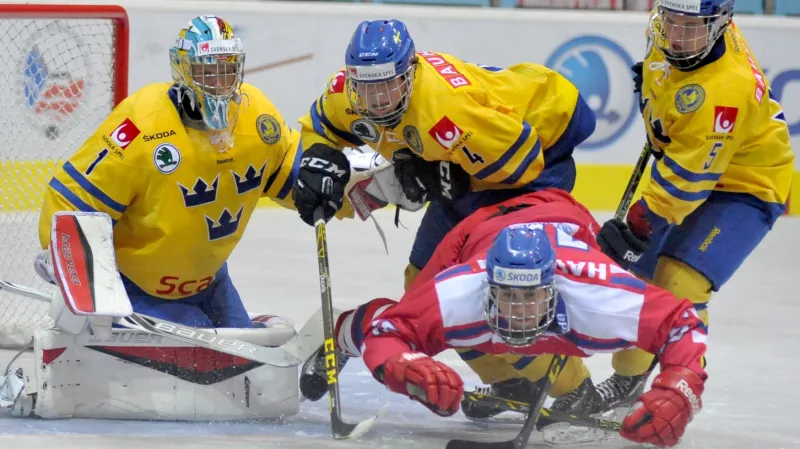 Sestřih utkání Česko 18 - Švédsko 18