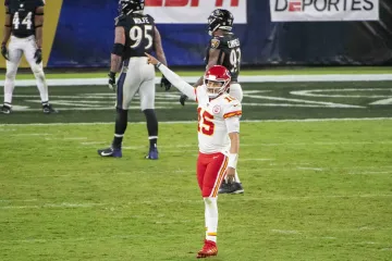 Quarterback Kansas City Patrick Mahomes