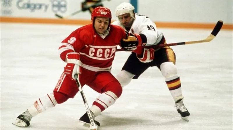 Vladimir Krutov v sovětském dresu