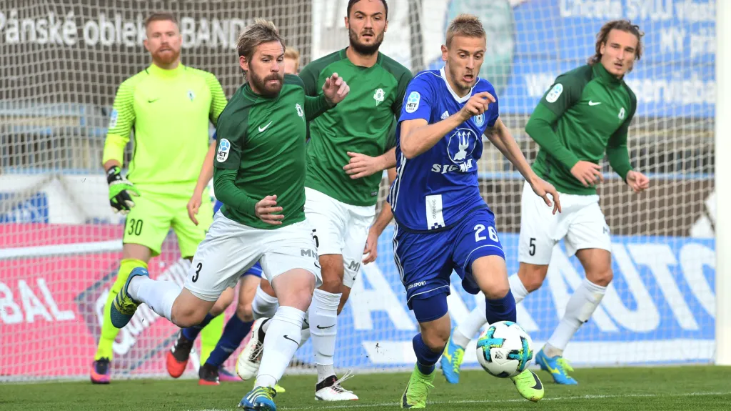 Utkání Olomouc - Jablonec