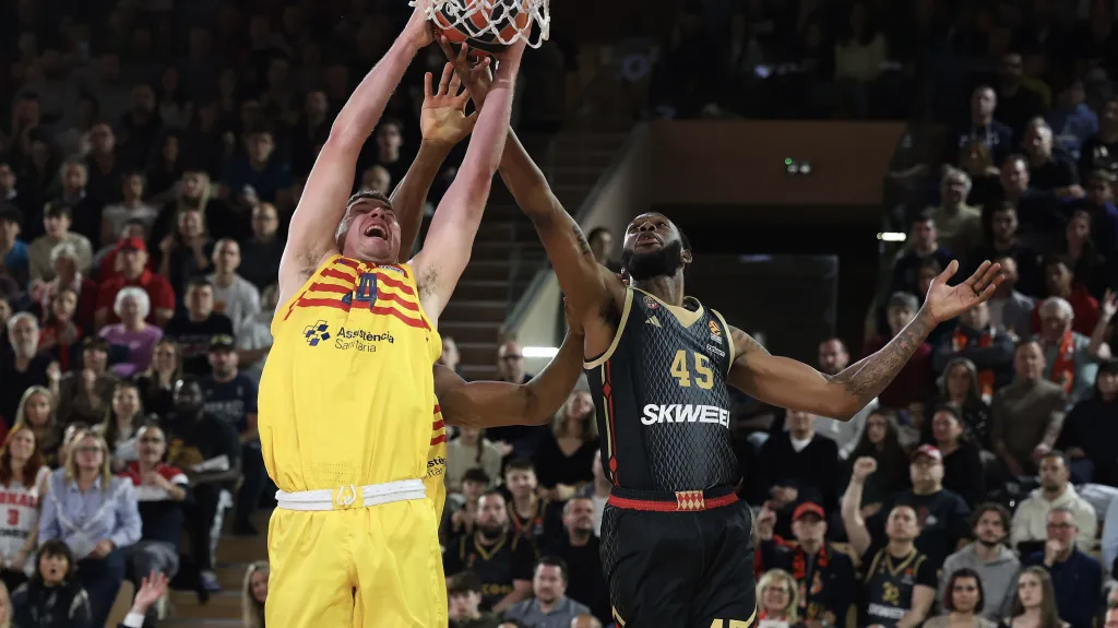 Utkání Euroligy Monako – Barcelona