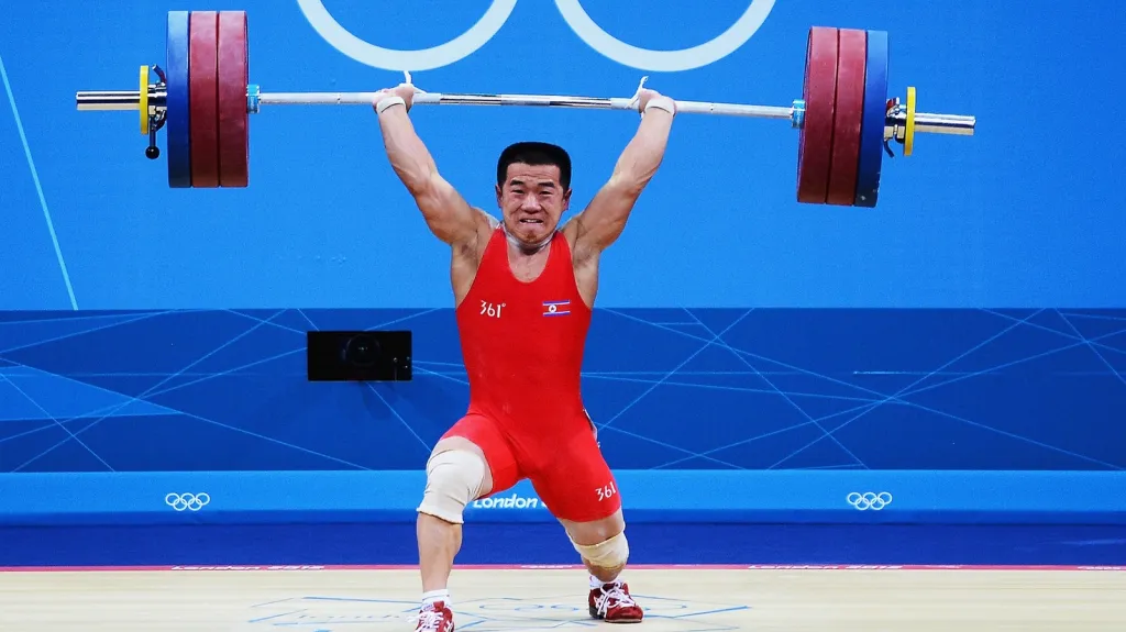 Vzpěrač Om Jon-čol z KLDR