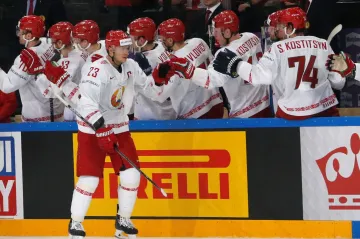 Běloruští hokejisté