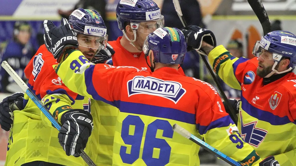 Radost hokejistů Českých Budějovic