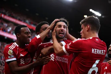 Dominik Szoboszlai po výstavní trefě proti Arsenalu