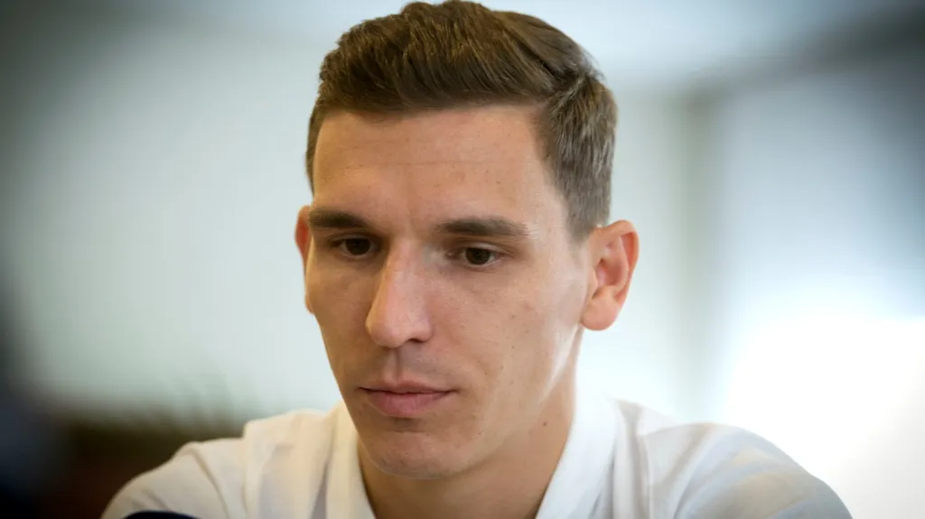 Reprezentační záložník David Pavelka