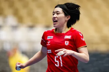 Japonská házenkářka Juki Jošidomeová