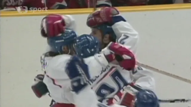 Záznam finále Česko - Rusko z Nagana 1998