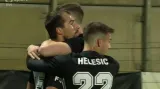 Gól v utkání České Budějovice - Hradec Králové: Ledecký - 1:0 (11. min.)