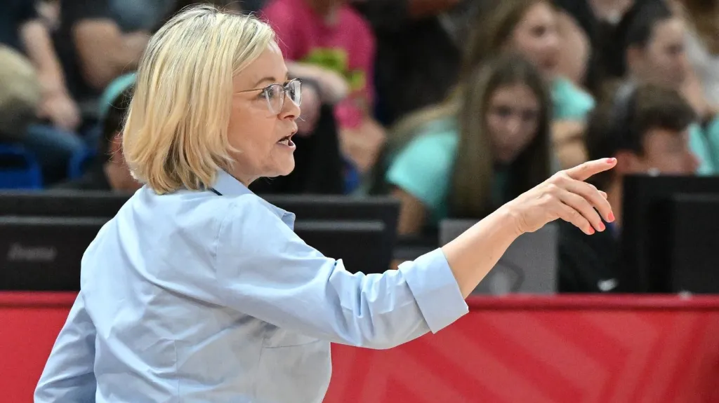 Trenérka českých basketbalistek Romana Ptáčková