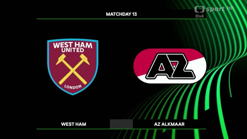 Sestřih utkání West Ham – Alkmaar