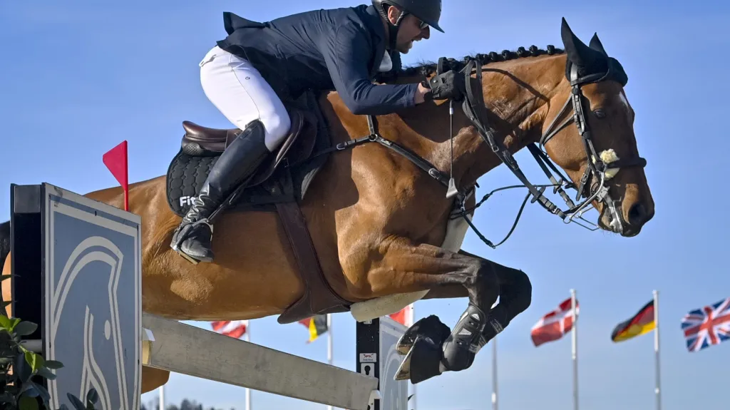 Vladimír Tretera s Gangsterem van het Noddevelt