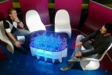 Ondřej Lípa a Vlastimil Vlášek ve Studiu ME