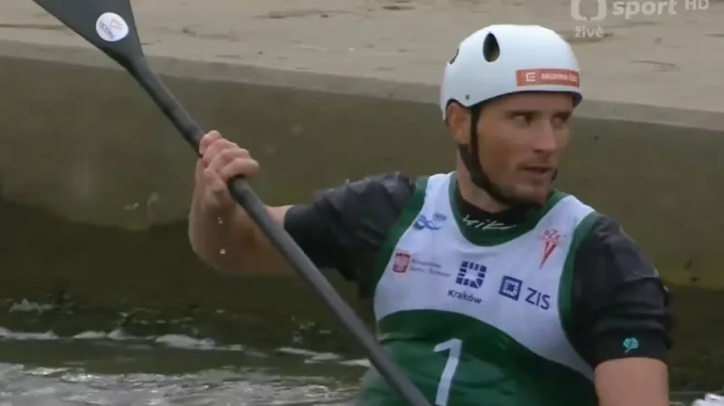 Finálová jízda Víta Přindiše v Krakově