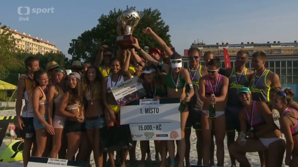 MČR klubů v plážovém volejbalu dominovaly pražské celky