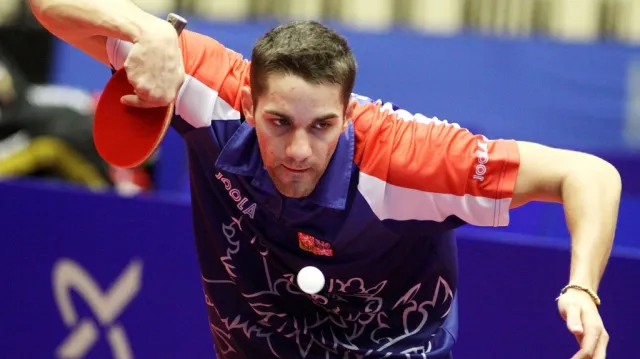 Stolní tenisté na MS týmů porazili Maďarsko