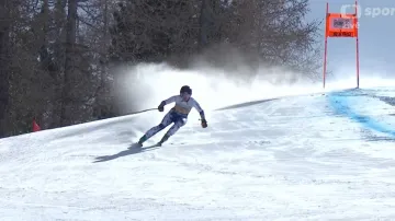 Sjezd Barbory Novákové ve Val di Fassa