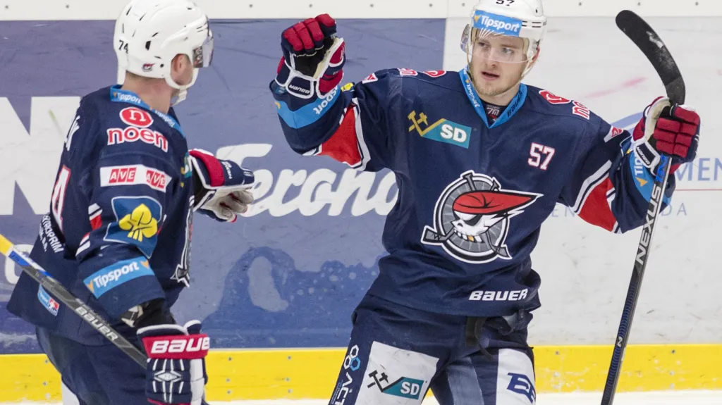 Radost hokejistů Chomutova