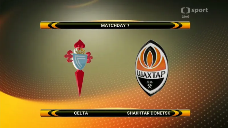 Sestřih utkání Celta Vigo - Šachtar Doněck
