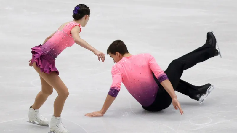 Pád Martina Bidaře v krátkém programu