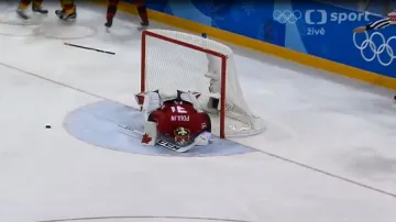 Gól v utkání Kanada - Německo: Mauer - 0:3 (27. min.)