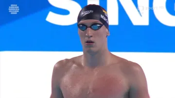 Lukas Maertens těsně vyhrál závod na 400 metrů volným způsobem