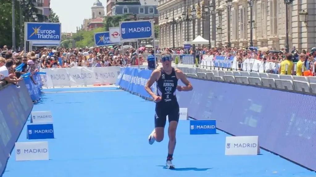 Petra Kuříková byla na ME v triatlonu šestá