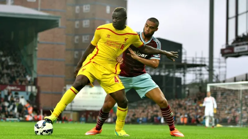 Utkání West Ham United - Liverpool