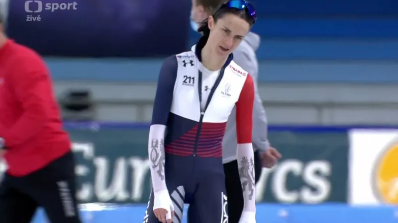 Jízda Martiny Sáblíkové na 5 km