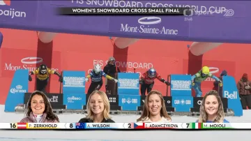 Jízda Adamczykové v malém finále v Mont-Sainte-Anne