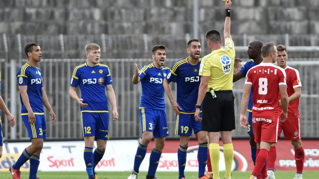 Utkání Zbrojovka - Jihlava