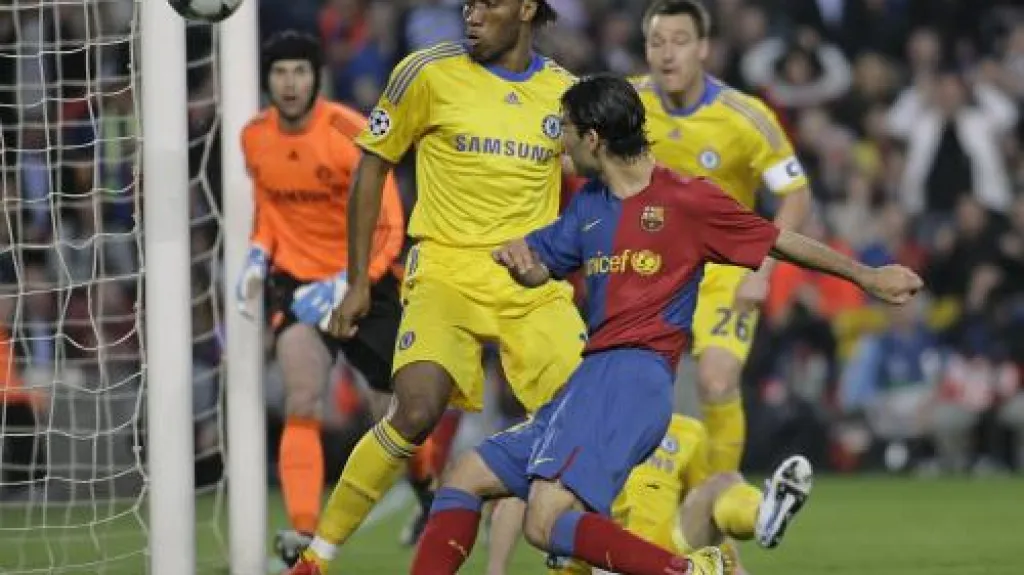 Utkání Barcelona - Chelsea