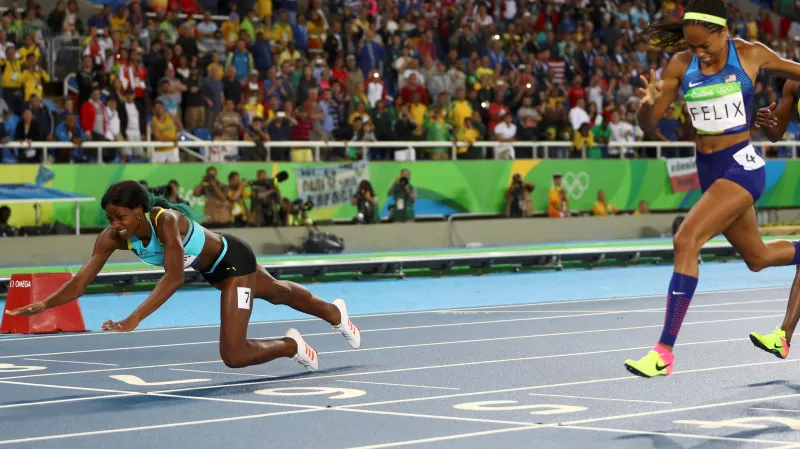 Shaunae Millerová a její skok ke zlatu