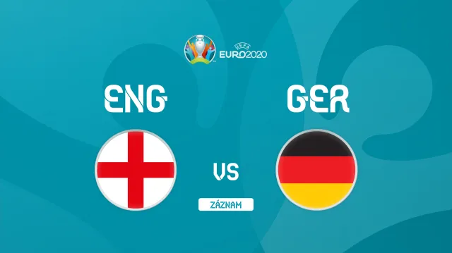 Záznam utkání Anglie - Německo