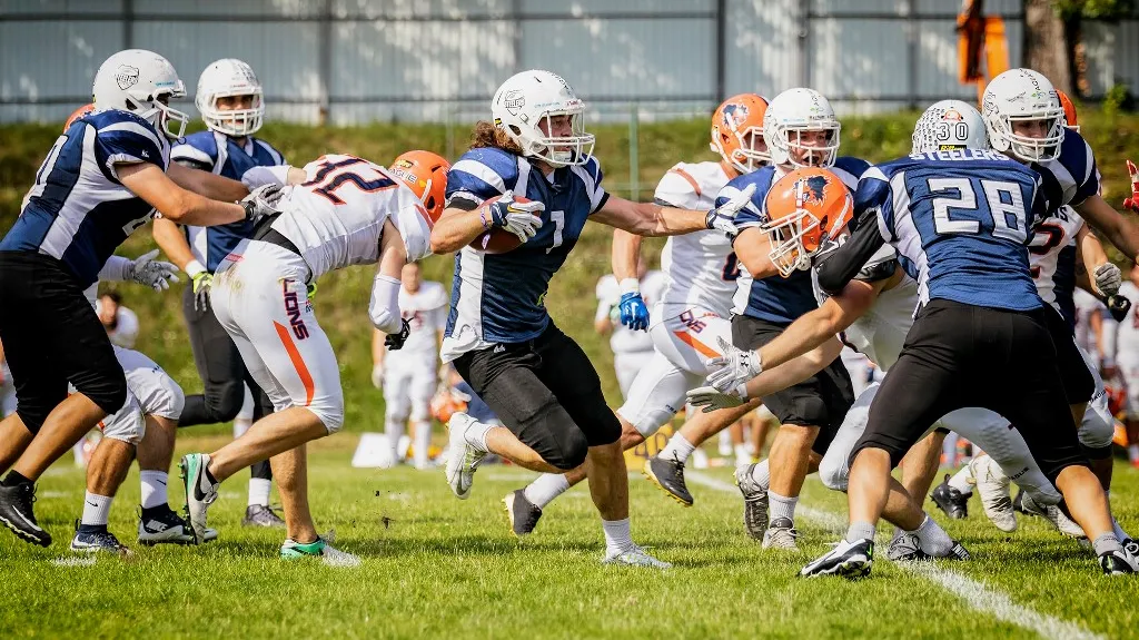 Utkání Ostrava Steelers - Prague Lions