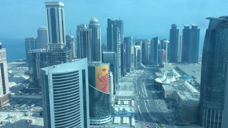 Ubytování českých házenkářů v Dauhá