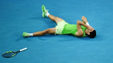 Carlos Alcaraz je poprvé ve finále Australian Open