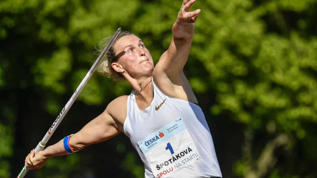 Oštěpařka Barbora Špotáková