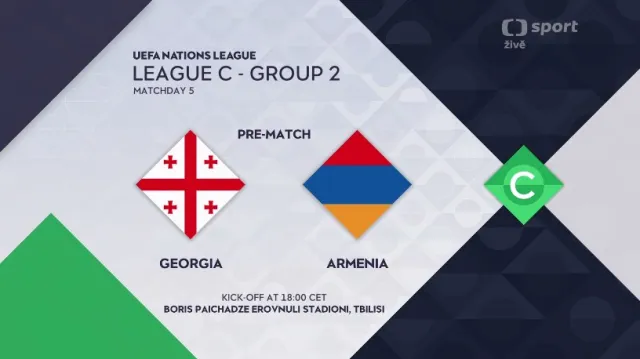 Sestřih utkání Gruzie - Arménie