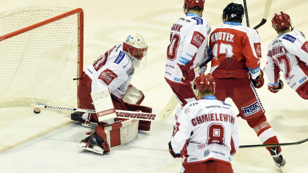 Utkání Olomouc - Třinec