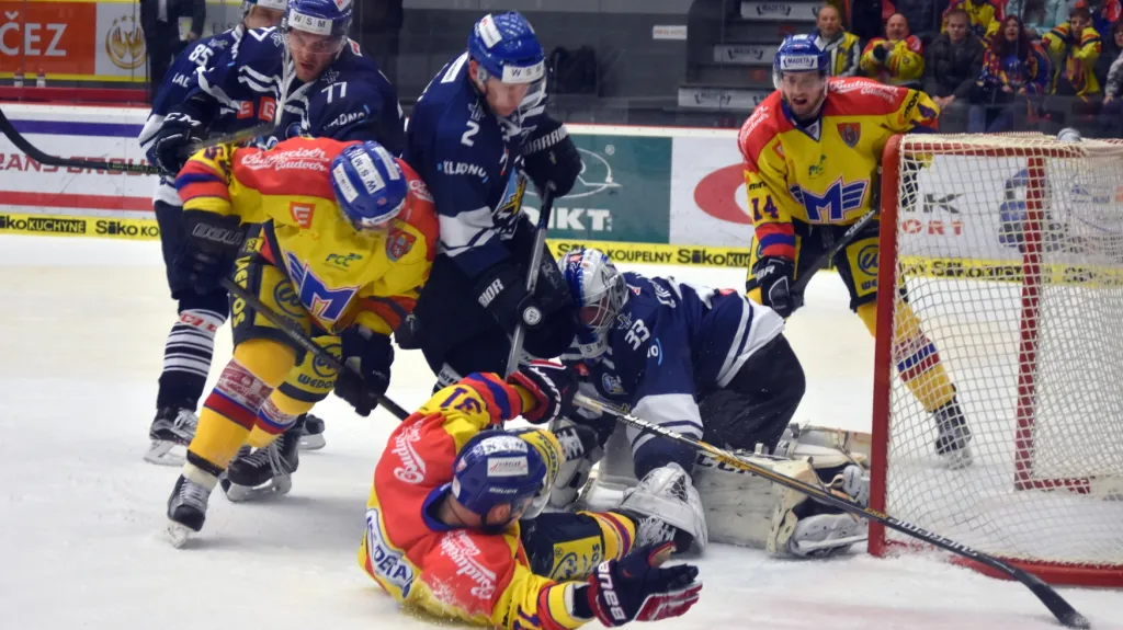 Utkání České Budějovice - Kladno