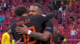 Gól v utkání Severní Makedonie – Nizozemsko: Depay - 0:1 (24. min.)