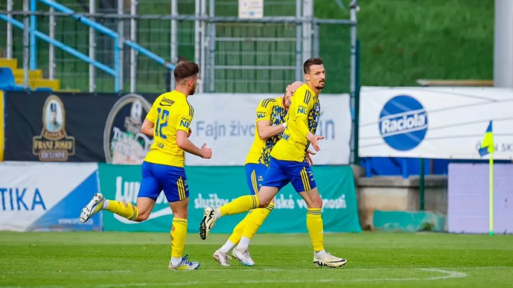 Radost fotbalistů Zlína