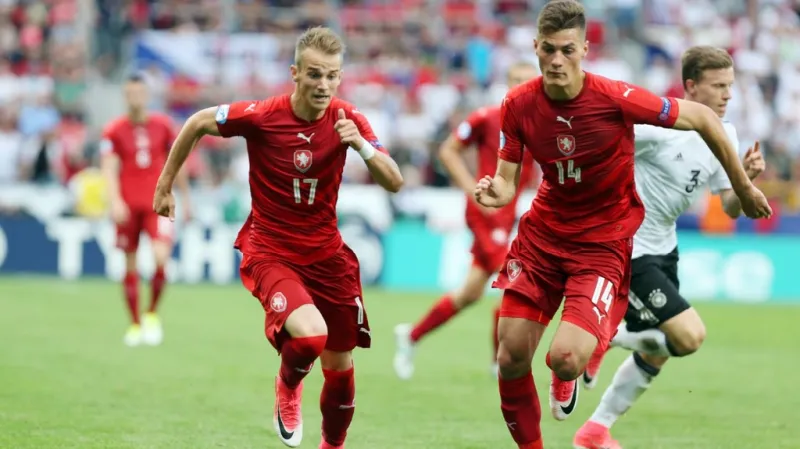 Václav Černý a Patrik Schick