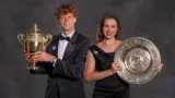 Jannik Sinner a Linda Nosková