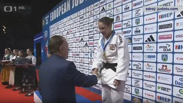 Judistka Zachová je novou mistryní Evropy