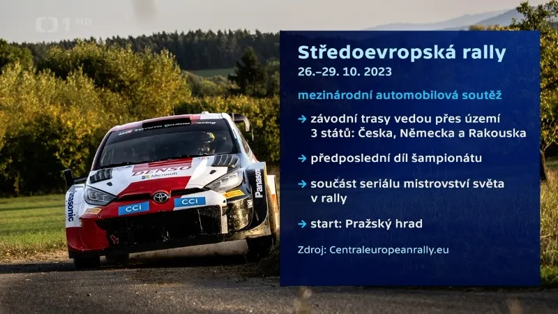 Studio 6: Startuje Středoevropská rally
