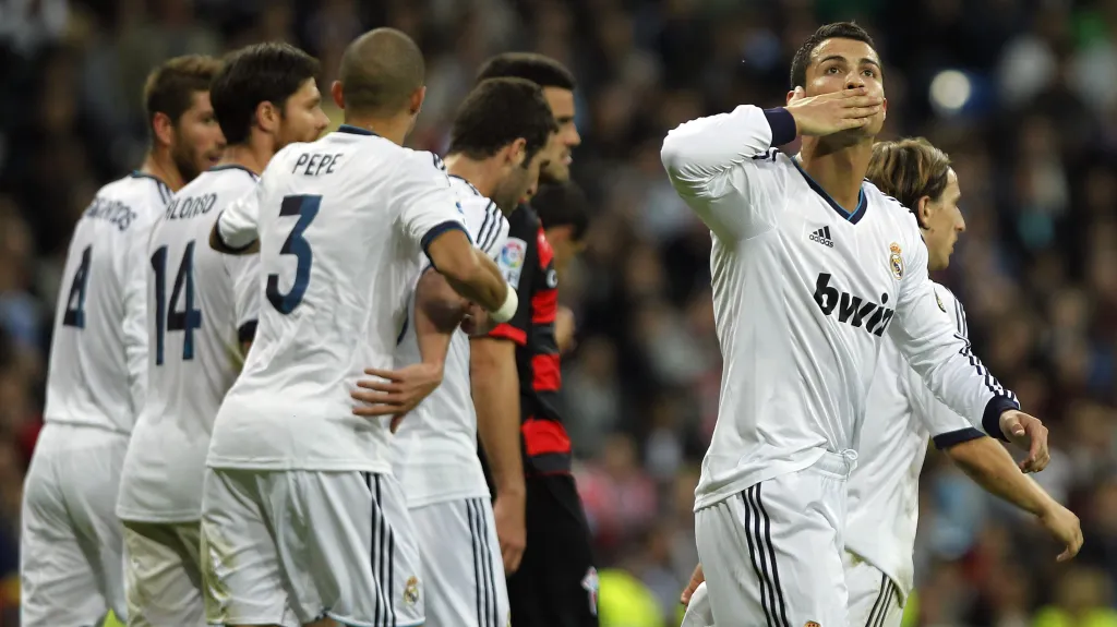 Real Madrid s Cristianem Ronaldem