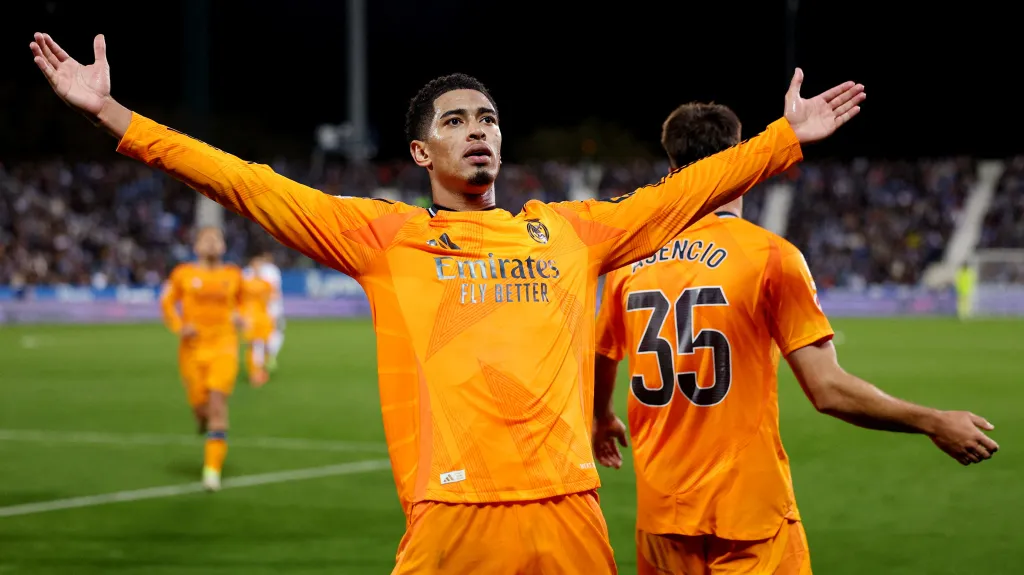 Jude Bellingham slaví gól